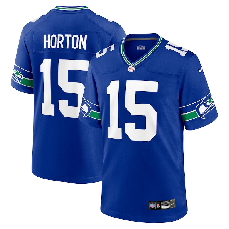 None Tory Horton SEA Seahawks Sleek Elite Jersey Game Day Wear
