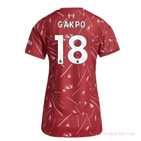 [ESK] 2026-2027 Liverpool Authentic Home Shirt Womens Gakpo 18