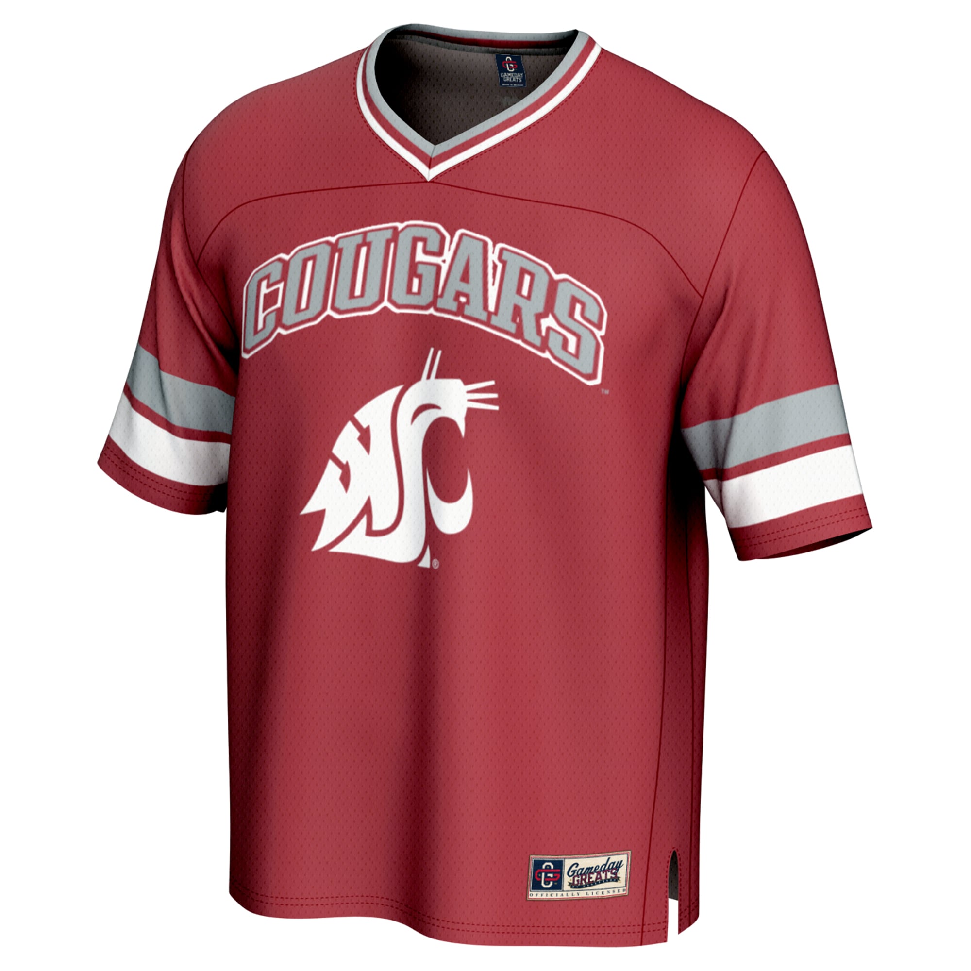 [DDG] Washington State Cougars GameDay Greats Spirit Football Jersey - Crimson