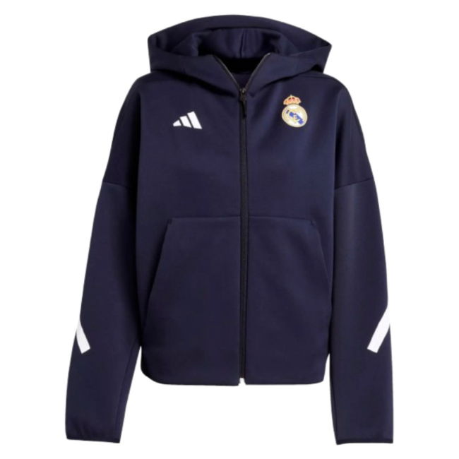 2025-2026 Shirt by Real Madrid Anthem Jacket (Female