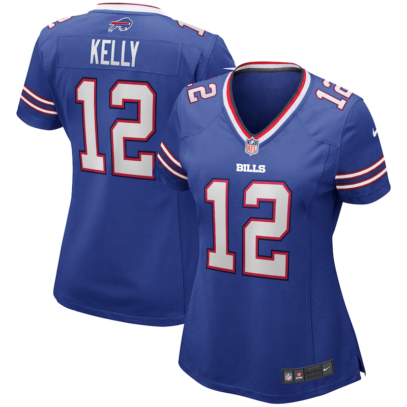 None Jim Kelly Buffalo Bills Great Value Authentic Jersey Game Day Wea