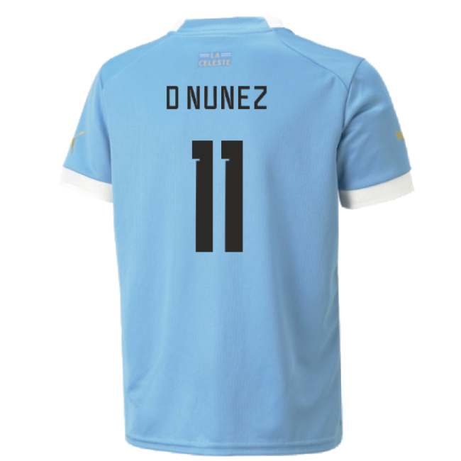Pro Style Uruguay Home Player Jersey 2022-2023 (Nunez 11)