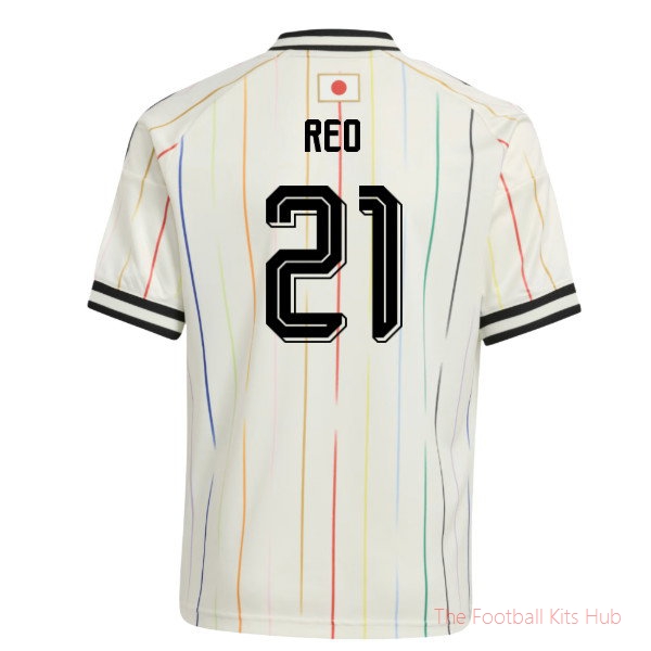 2026-2027 Japan Away Shirt Team Kit Reo #21 Kids' - Match Jersey