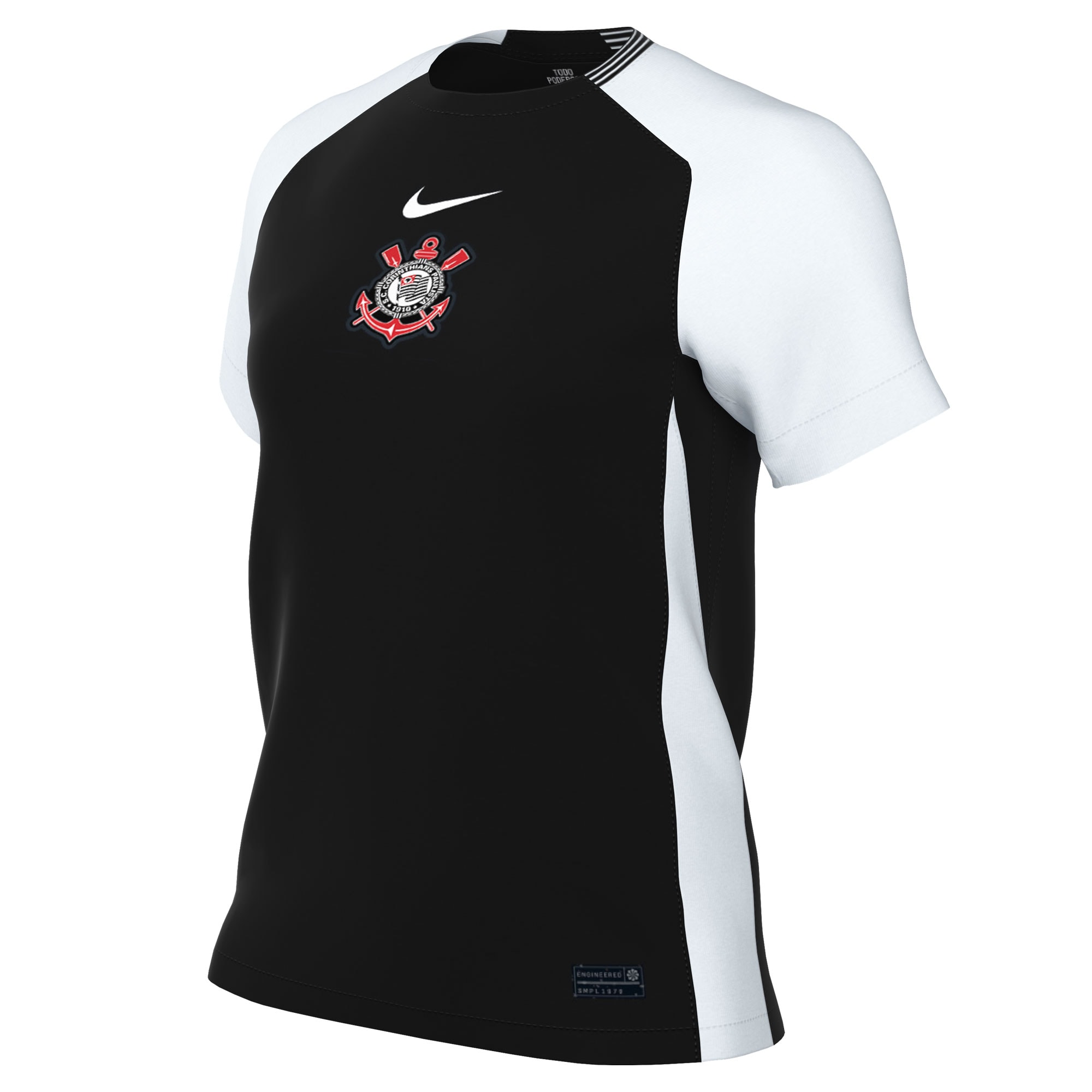 [JED] Corinthians Women's 2025/26 Away Dri-Fit Replica Jersey - Black