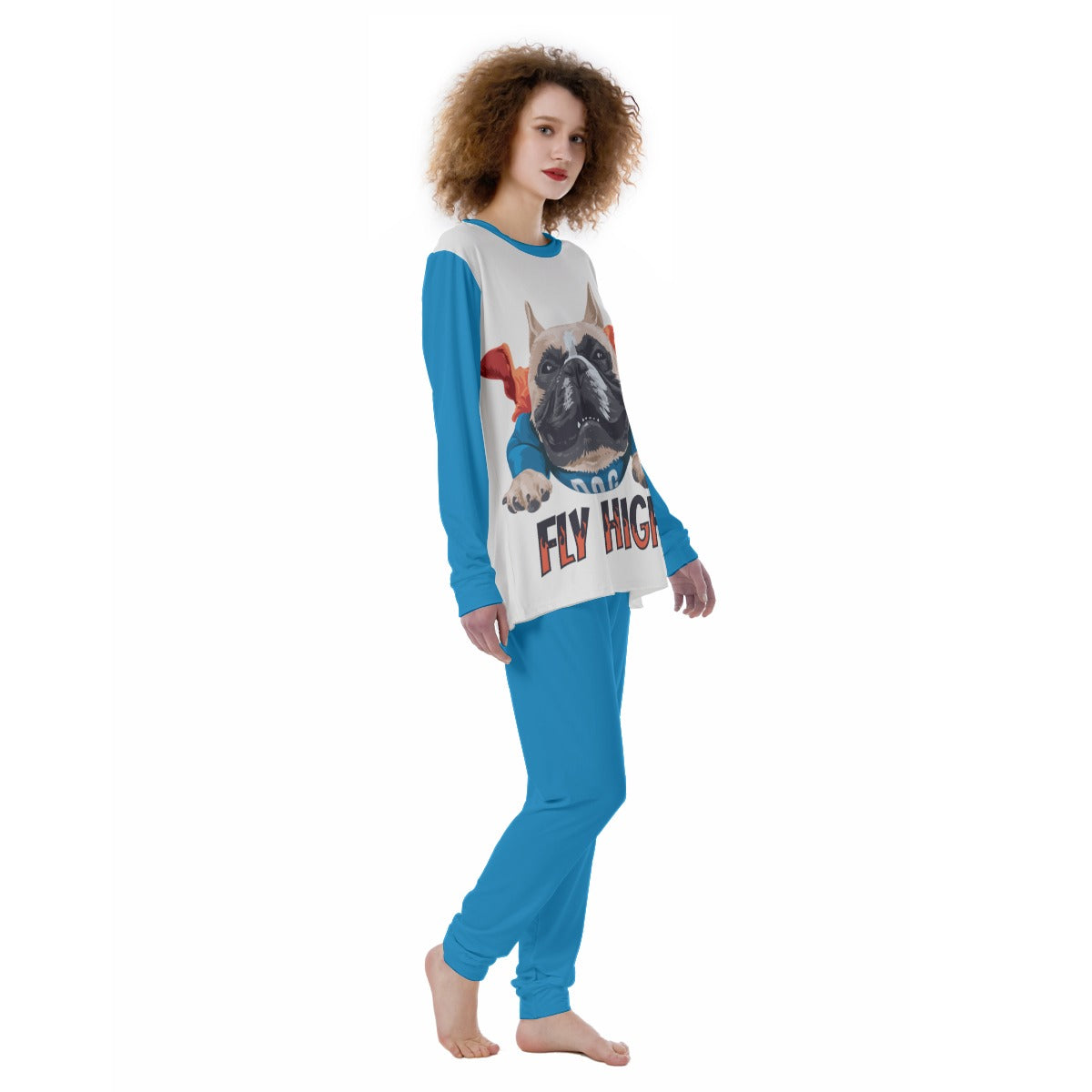 French Bulldog Lover Libby All Over Print Women's Pajamas Perfect Gift Idea