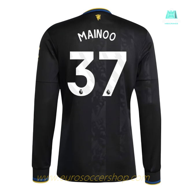 2025-2026 Man Utd Long Sleeve Third Shirt (Mainoo 37)