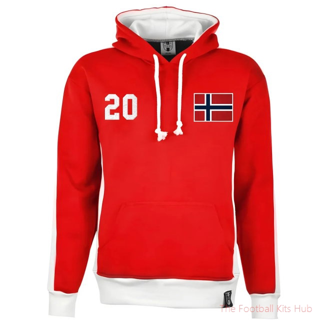 Men Norway Number 20 Retro Hoodie
