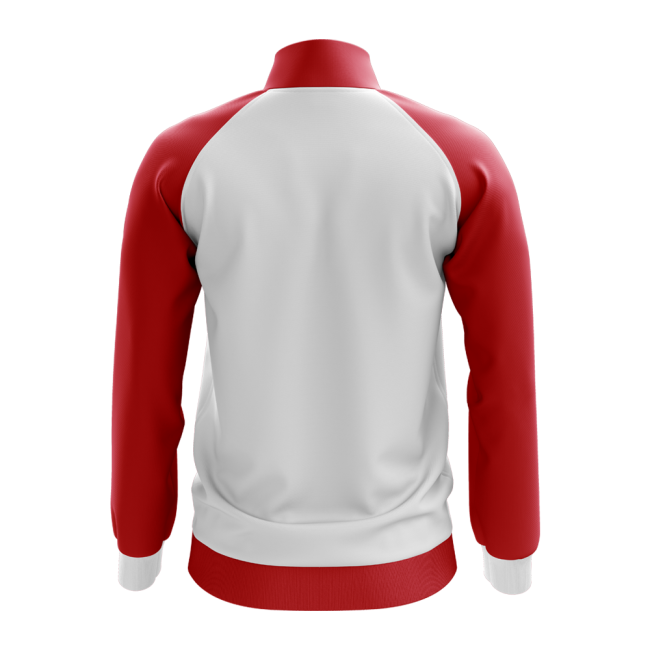 Soccer Puerto Rico Concept Football Track Jacket (White) - Kids