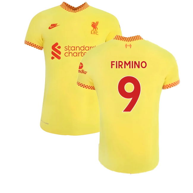 FIRMINO 9 Official Licensed Liverpool Home Replica Jersey for Kids