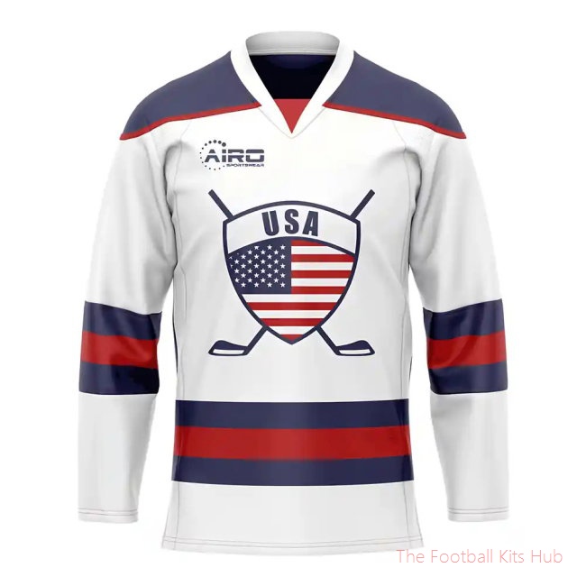 United States Home Ice Hockey Shirt