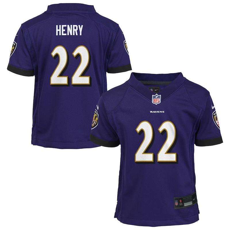 None Derrick Henry Champion BAL Ravens Elite Jersey Football Apparel
