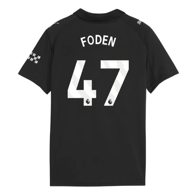 2025-20 Man City Soccer Jerseys official Away Shirt - Adults