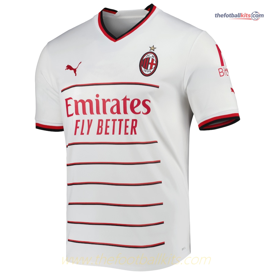 AC Milan Away Soccer Team Jersey 2022-23 Edition