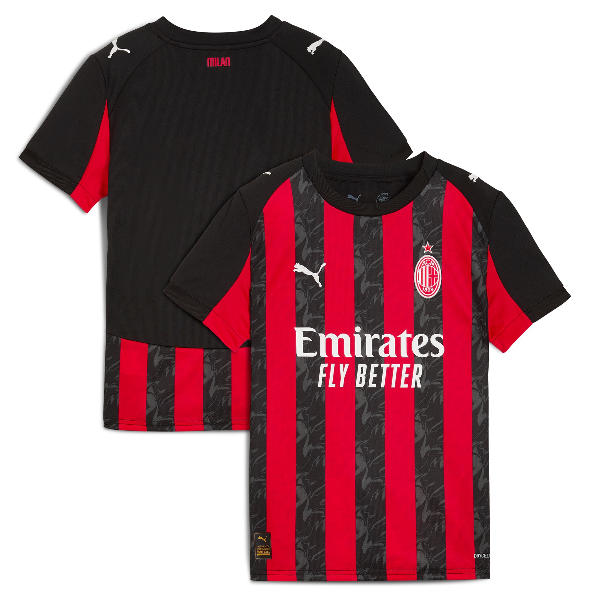 [SJH] AC Milan Youth 2025/26 Home Replica Jersey - Red