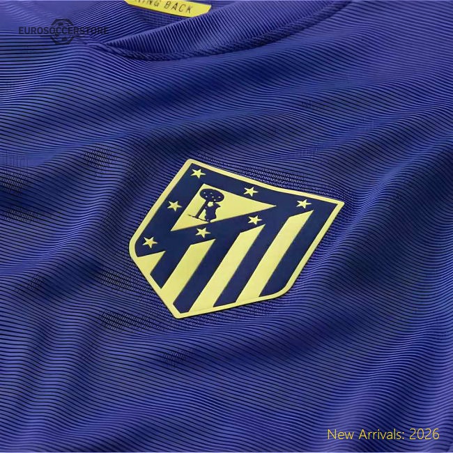 Atletico Madrid 2024-25 Away Fan Version For Kids (Kids) Soccer Jersey
