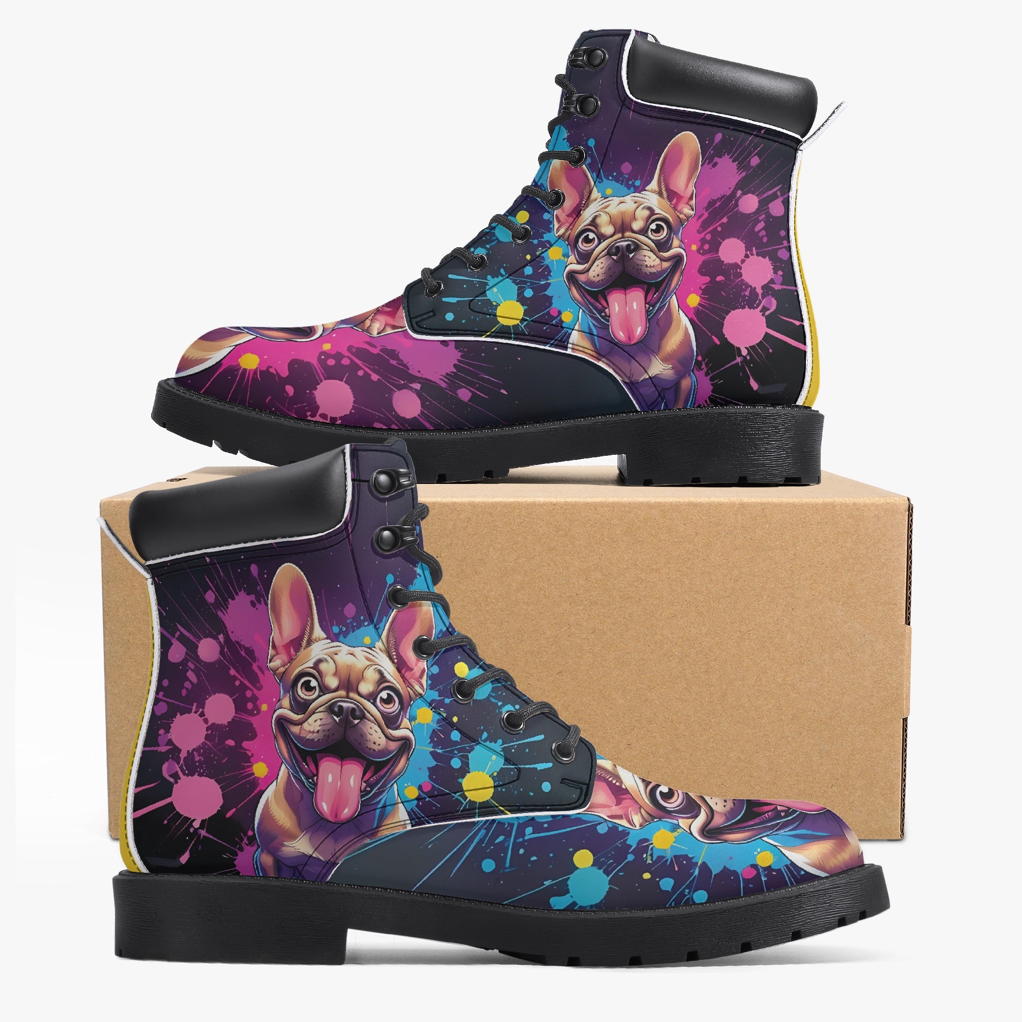 Premium High-Quality Khloe - Casual Leather Boot for Home Use Durable