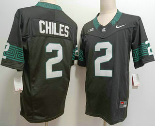 Men's None Black 2024 comfortable Aidan Chiles #2 college football