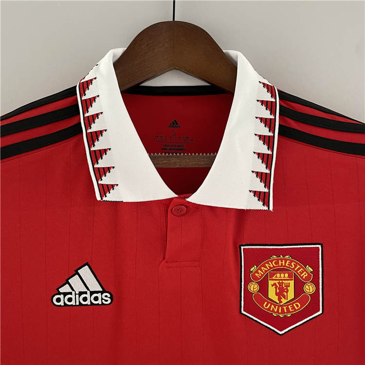 Authentic Man Utd Manchester United 2223 Home Kit Red Soccer Jersey