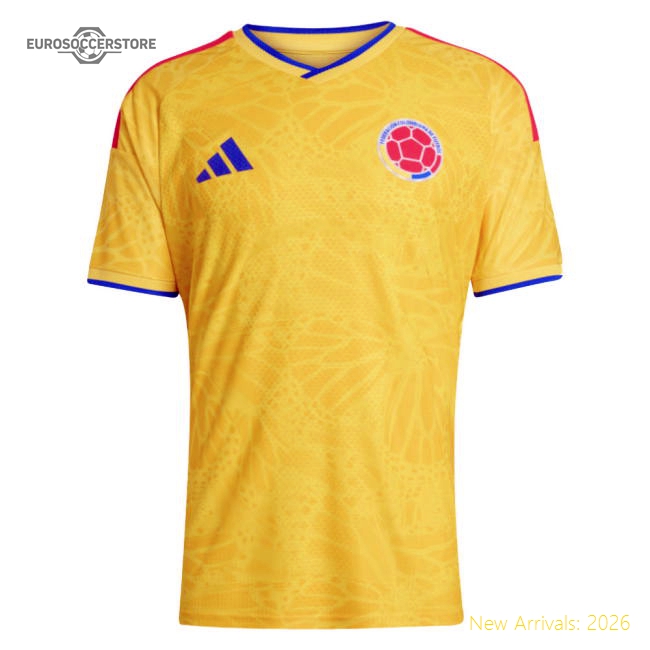 Colombia Home Kit 2026-2027 Fan Wear Jersey Game Ready