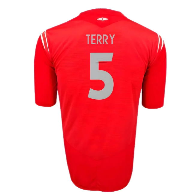 England Soccer Team Fan Shirt - Adults Version (Terry 5) (1)