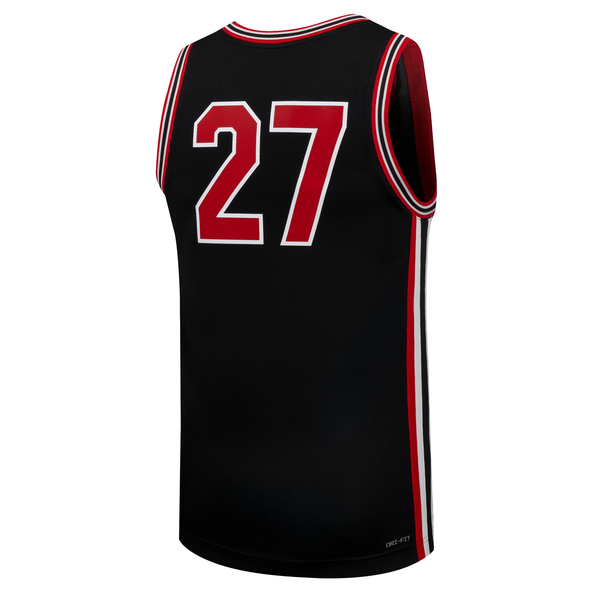 #27 Houston Cougars Jordan Brand Replica Basketball Jersey - Black