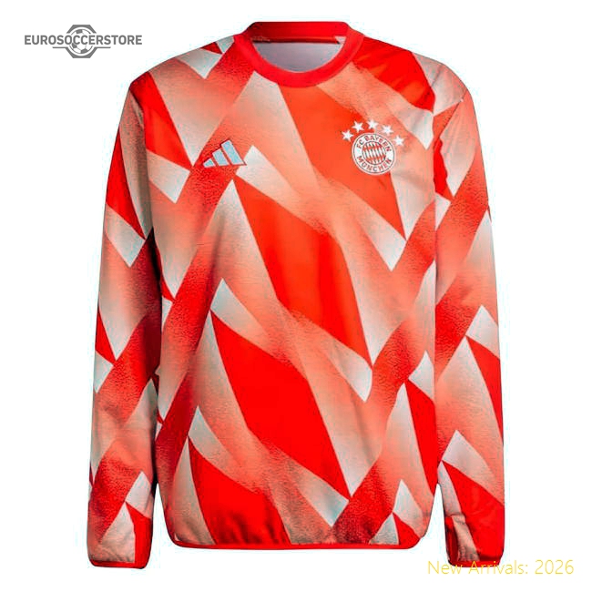 Superior 2023-2024 Bayern Munich Pre-match Warm Top (red)