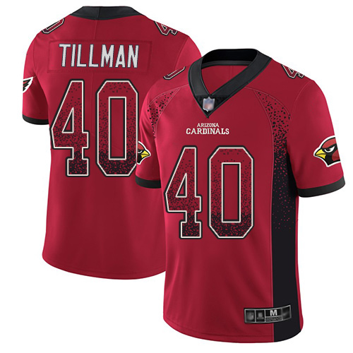 Authentic A C Cardinals NFL #40 Pat Tillman Limited Red Jersey