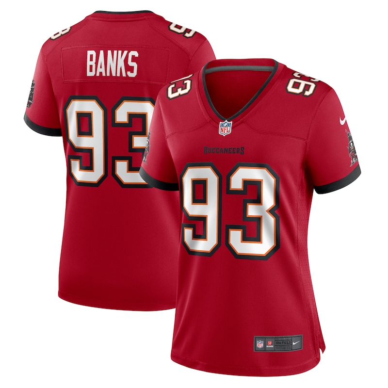 None Eric Banks Tampa Bay Buccaneers NFL Team Game Jersey Football App