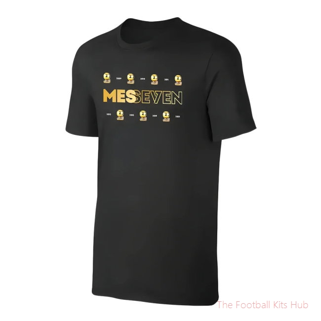 Lionel Messi MESSEVEN t-shirt, black