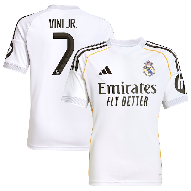 Durable Real Madrid Youth 2025 Replica Jersey - Authentic Soccer...