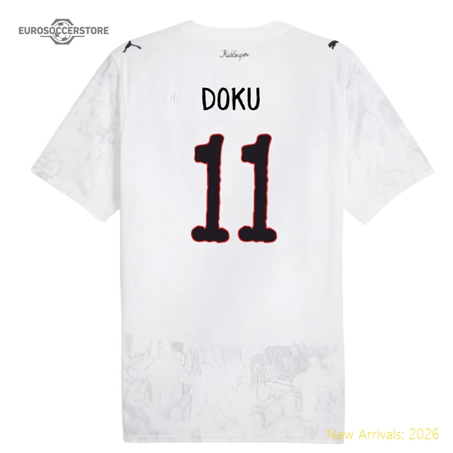 Gentle Football Team Kids Jersey Doku 2025-2026 Performance Fabric