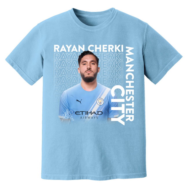 Rayan Cherki Man City supporter T-Shirt