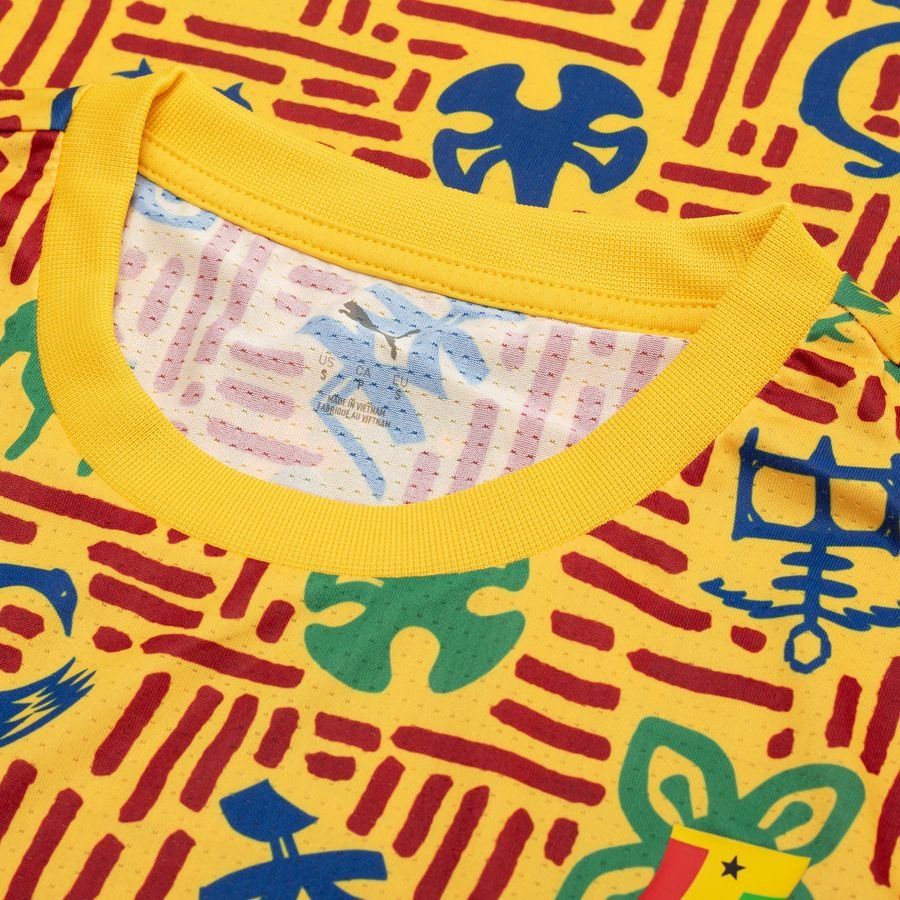 Ghana Training T Shirt Pre Match Africa Cup Of Nations 2025 Yellow Siz