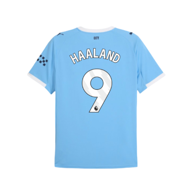 Professional Grade Enthusiastic Football Man City Home Shirt Haala...