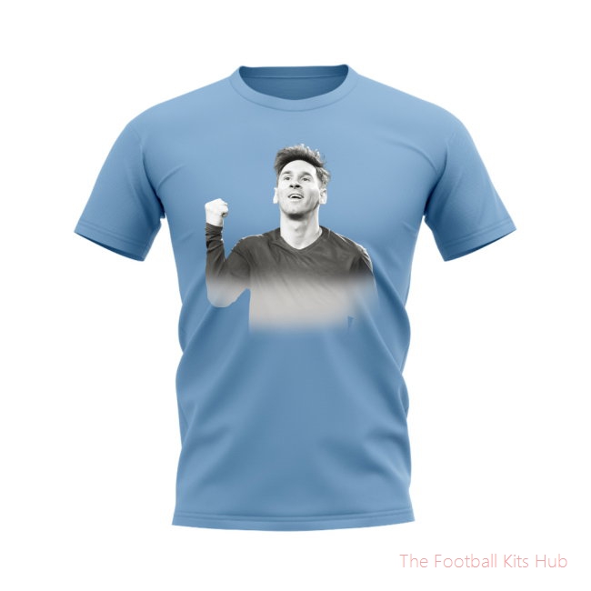 Lionel Messi Legend T-Shirt (Sky)
