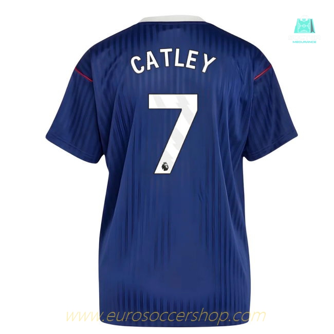 Arsenal Terrace Icons Shirt (Navy) (Catley 7)