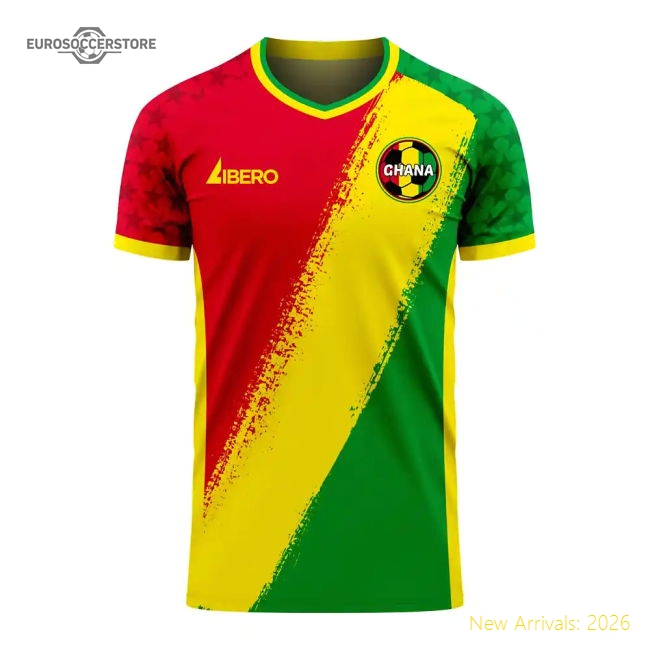 Highperformance Ghana Concept 20252026 Away Kit () S3436chest