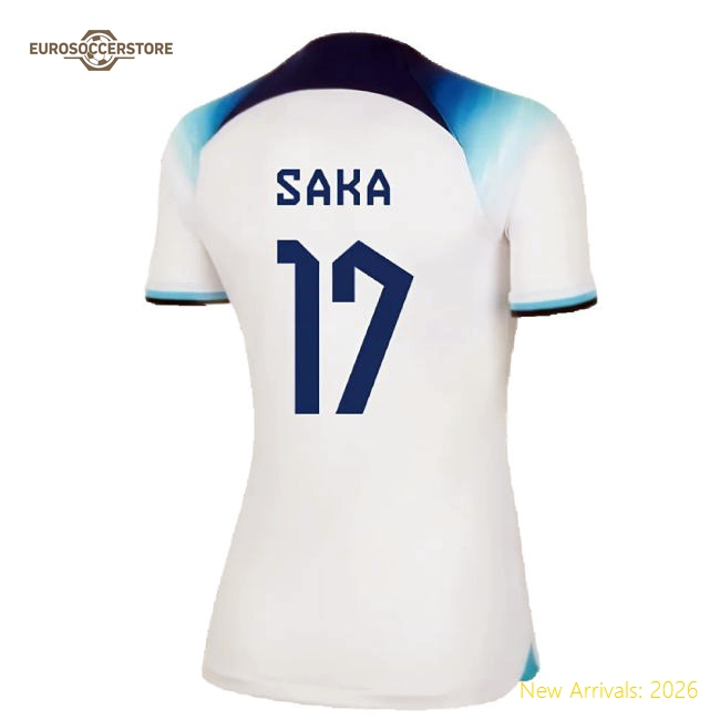 2022-2023 Football Team Ladies Luxury Saka Jersey Aeroready