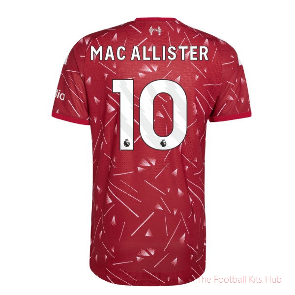[EFKS] 2026-2027 Liverpool Authentic Home Shirt Mac Allister 10