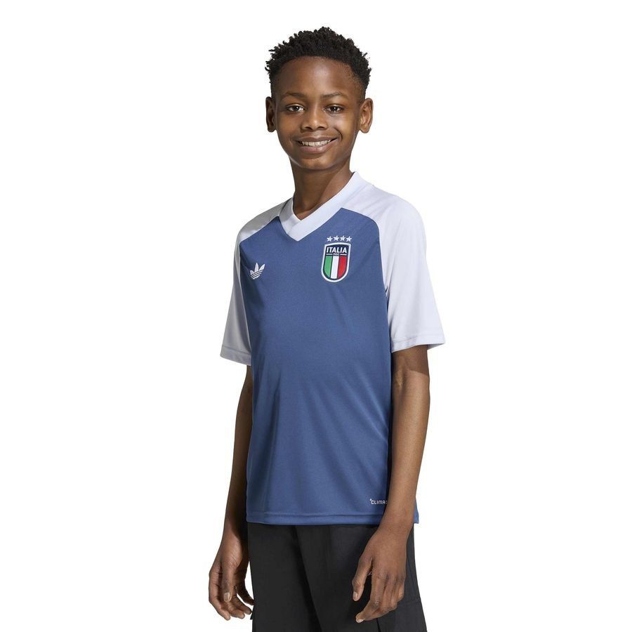 [EFKS] Italy Pre Match Night Marine Training Away Kids Kit T