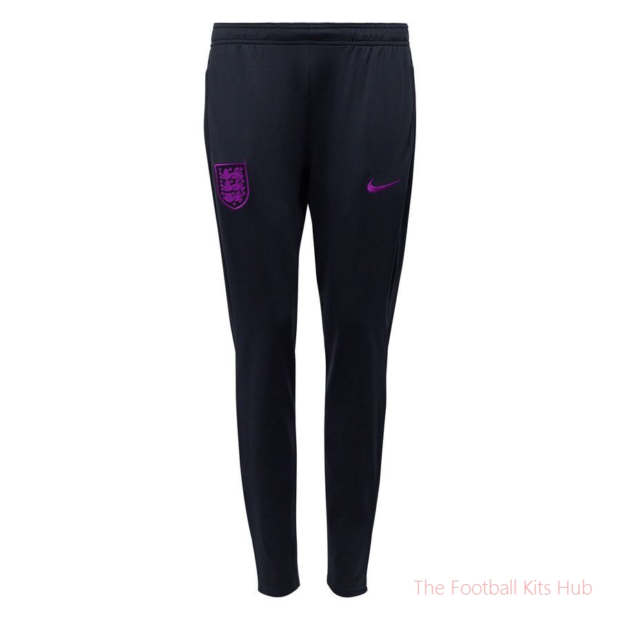 England Training Trousers Dri-FIT Strike Women's EURO 2025 - Black/Vivid Purple