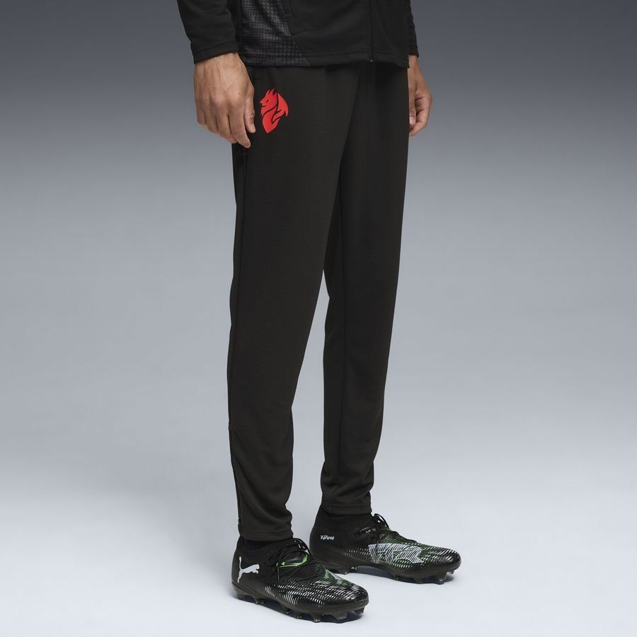Milan Training Trousers - PUMA Black/For All Time Red