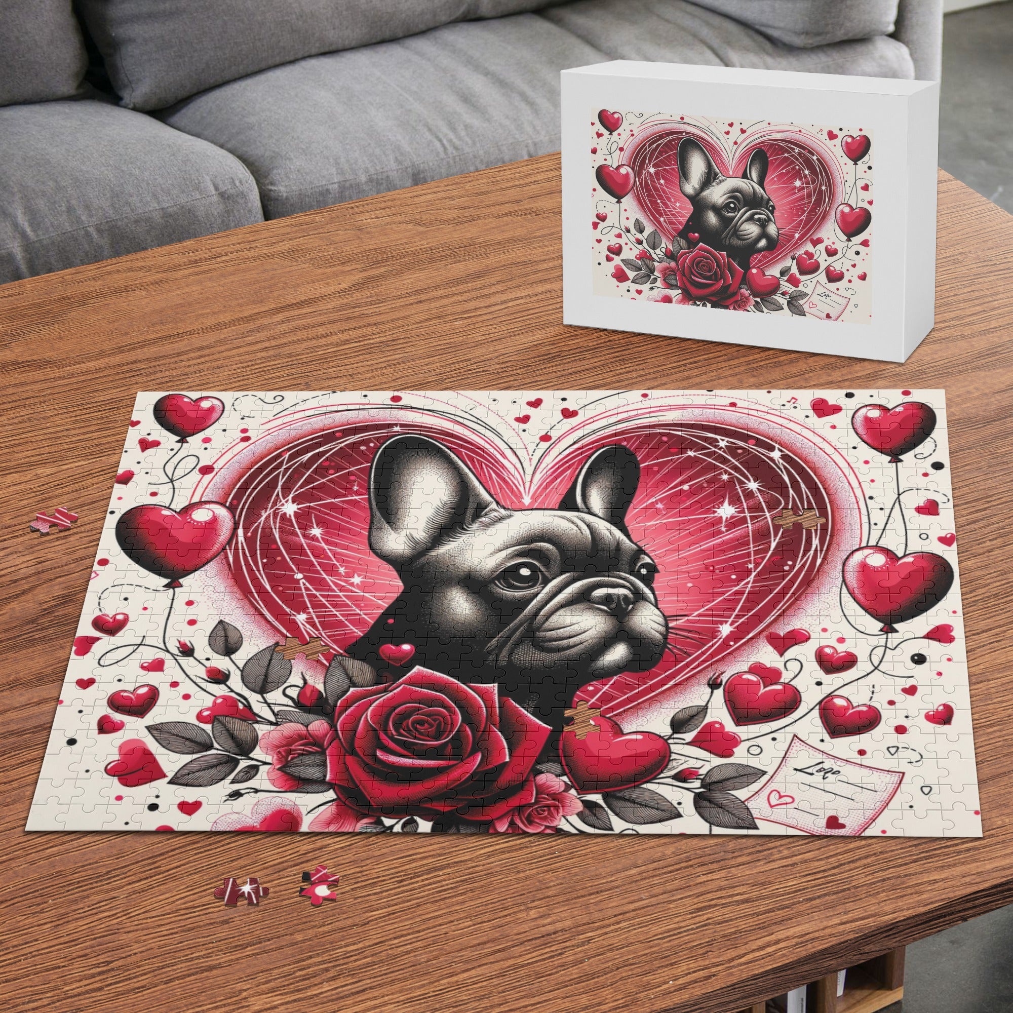 Durable Trendy Molly - 500-piece Wooden Puzzle for Street Style Durable