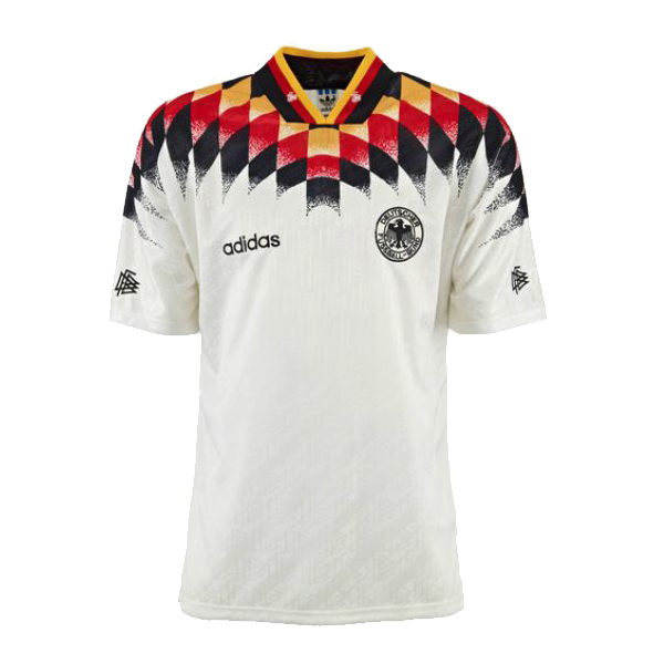 Lightweight West Germany Retro Home 1994 Soccer Jersey Shirt