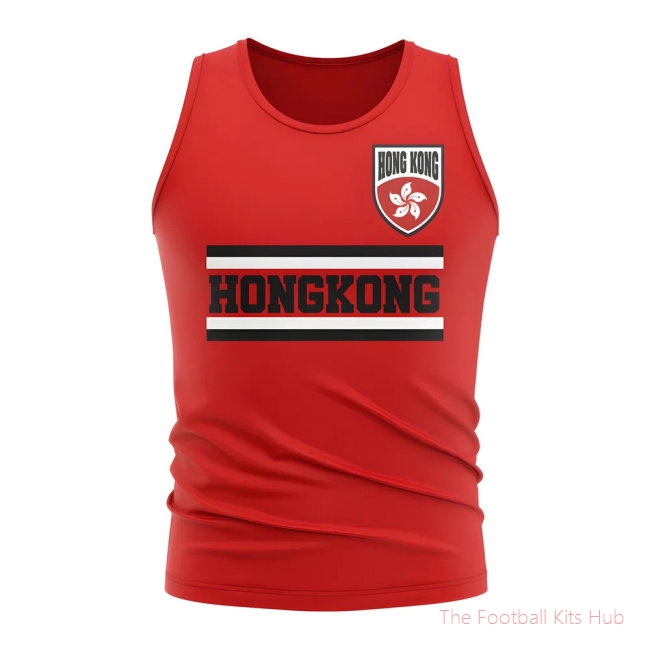 Hong Kong Core Football Country Sleeveless Tee (Red)