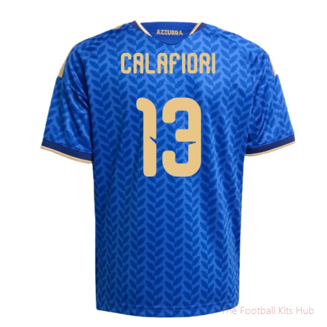 2026-2027 Italy Home Mini Kit (Calafiori 13)