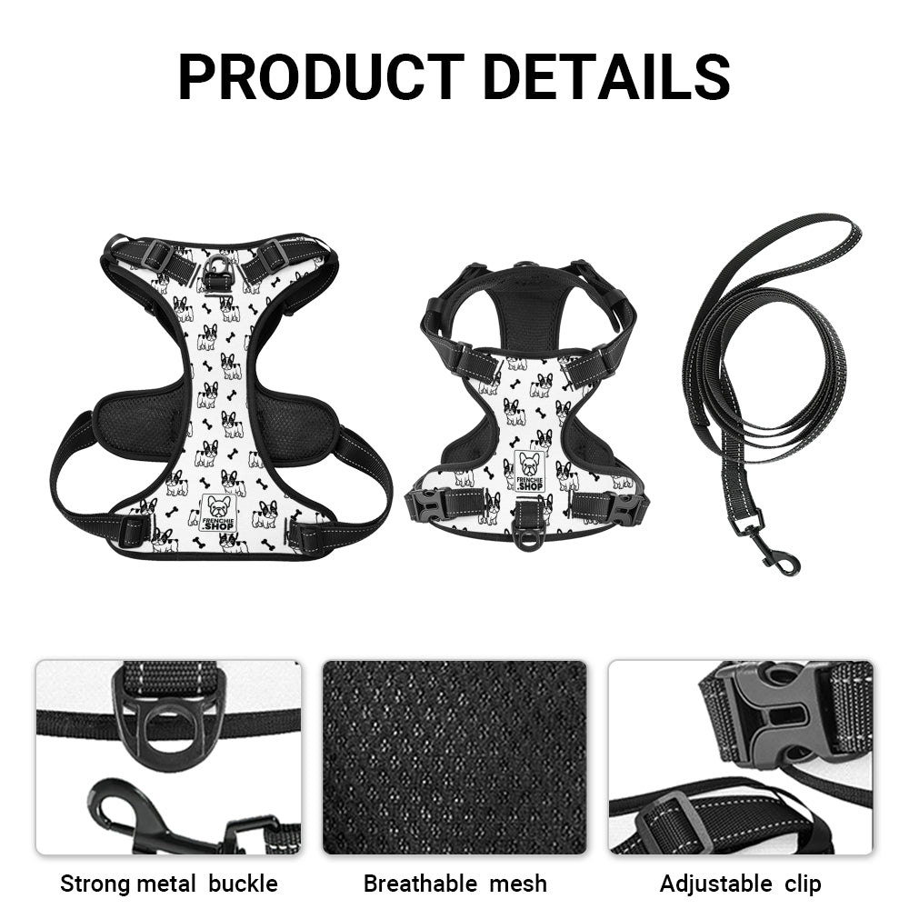 George - No-Pull French Bulldog Dog Harness