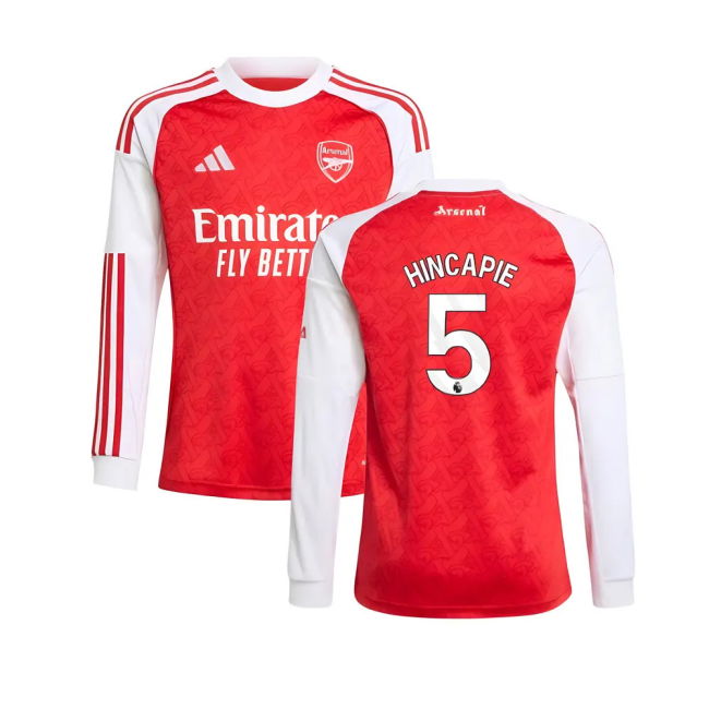 2025-2026 New Arsenal Home Jersey