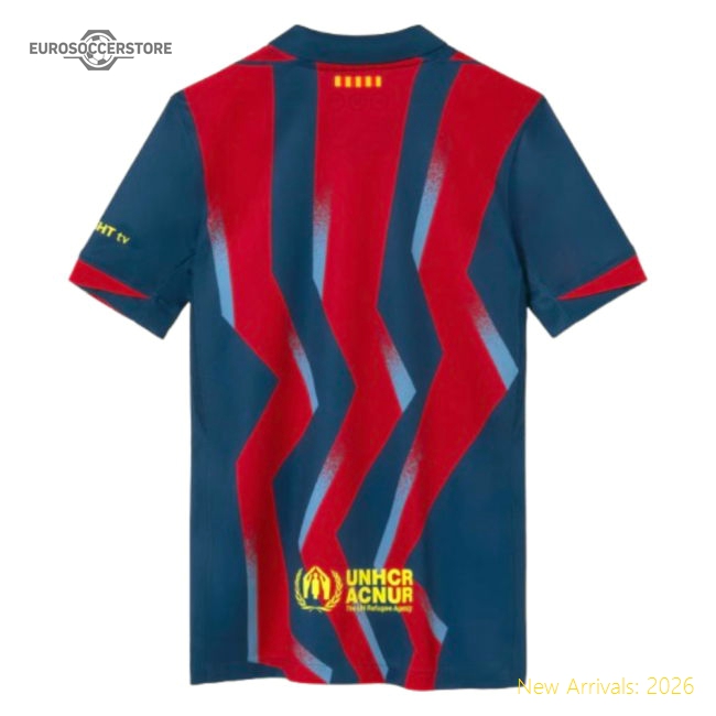 Genuine 2025-2026 Barcelona Fourth Shirt (Kids) (F.De Jong 21)