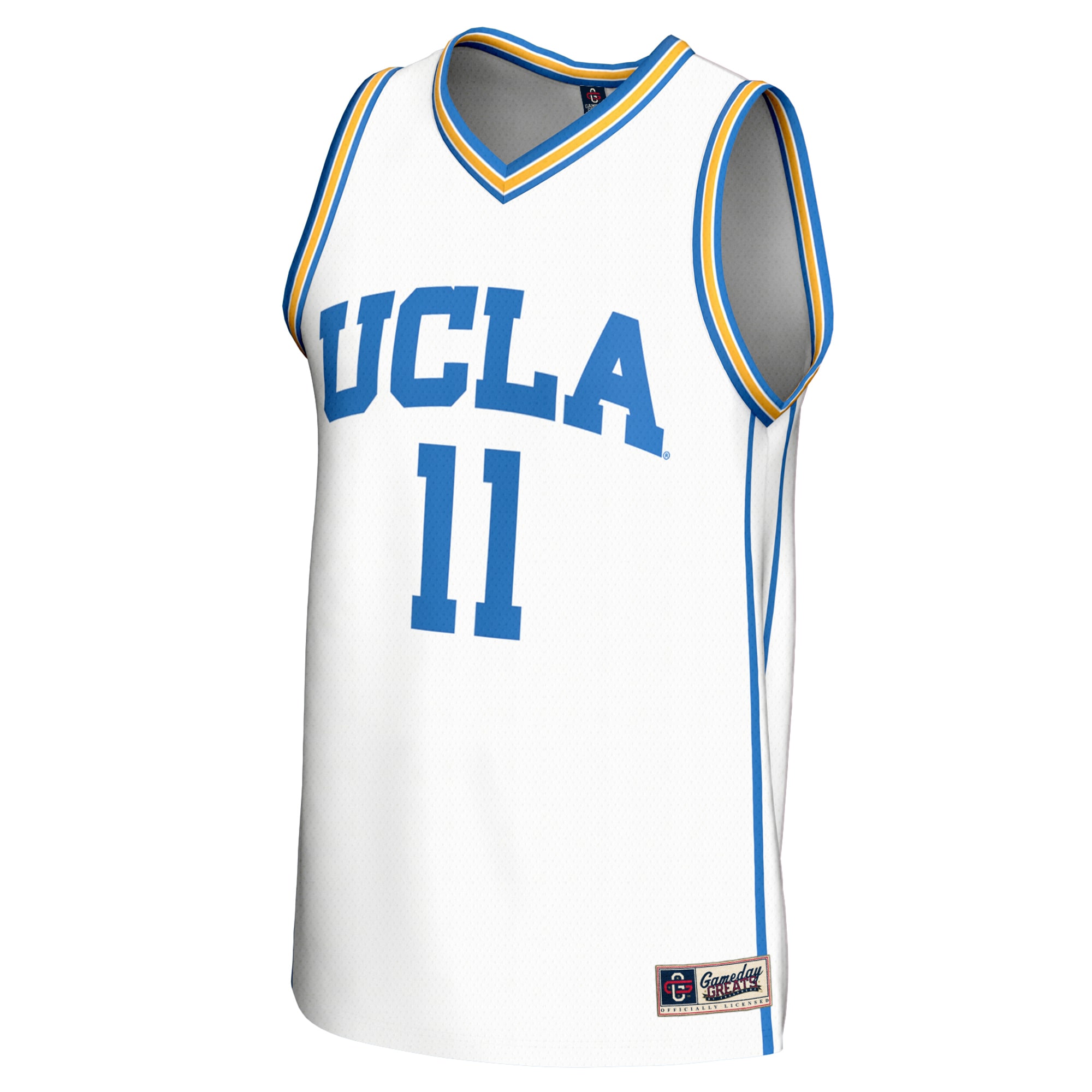 [DDG] Gabby Jaquez UCLA Bruins GameDay Greats Youth Lightweight Collegiate Women's Basketball Fashion Jersey - White